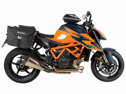 Support valises Hepco & Becker C-Bow - noir Ref : HBE01555A / 6307603 00 01 KTM 1290 1290 SUPER DUKE R - 2020 - 2023