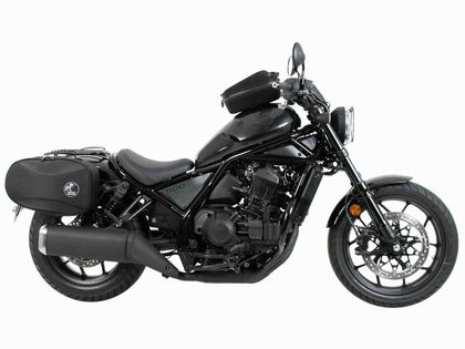 Support valises Hepco & Becker C-Bow - noir Ref : HBE01595A / 6309557 00 01 HONDA 1100 CMX 1100 REBEL - 2025