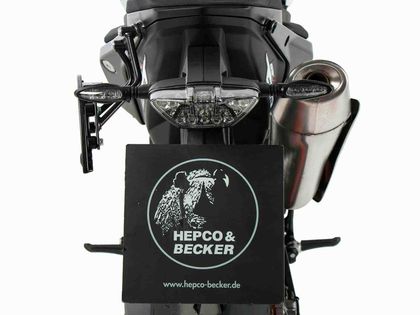 Support valises Hepco & Becker C-Bow côté gauche - noir