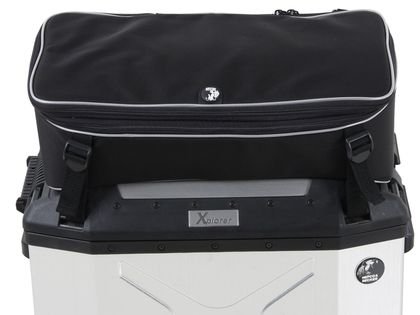 Sacoche Hepco & Becker supérieur pour Xplorer 40 - noir Universel Ref : HBE01612A / 640005 00 01 