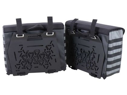 Hepco & Becker Kit complet Xtravel Basic pour support tubulaires - noir Satteltaschen Universell