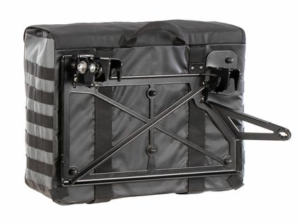 Sacoches cavalières Hepco & Becker Kit complet Xtravel Basic pour support Vario BMW - noir