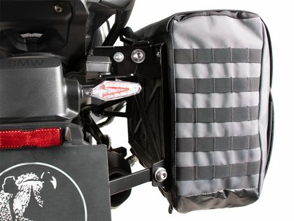 Sacoches cavalières Hepco & Becker Kit complet Xtravel Basic pour support Vario BMW - noir