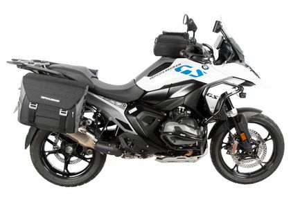 Sacoches cavalières Hepco & Becker Kit complet Xtravel Basic pour support Vario BMW - noir