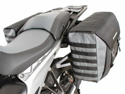 Sacoches cavalières Hepco & Becker Kit complet Xtravel Basic pour support Vario BMW - noir
