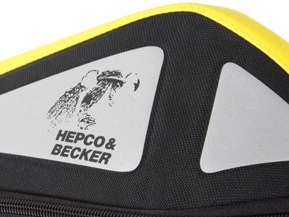 Hepco & Becker Royster (5-8 litres) - jaune - noir Tanktasche Universell