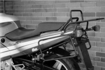 Support top case Hepco & Becker avec support de valises latérales - noir