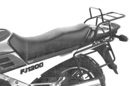 Support top case Hepco & Becker avec support de valises latérales - noir