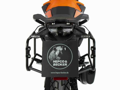 Support valises Hepco & Becker Tubulaire - noir