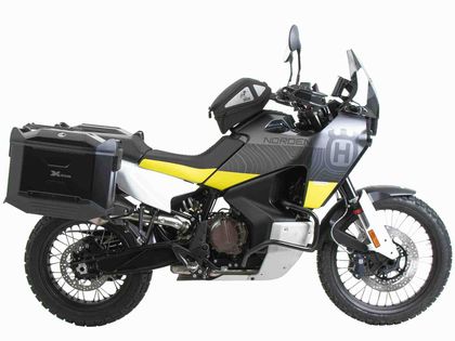 Support valises Hepco & Becker Tubulaire - noir Ref : HBE02121A / 6537634 00 01 