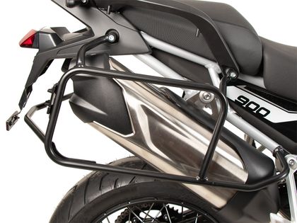 Support valises Hepco & Becker Tubulaire - noir Ref : HBE02125A / 6537657 00 01 TRIUMPH 900 TIGER 900 RALLY PRO - 2024 - 2025