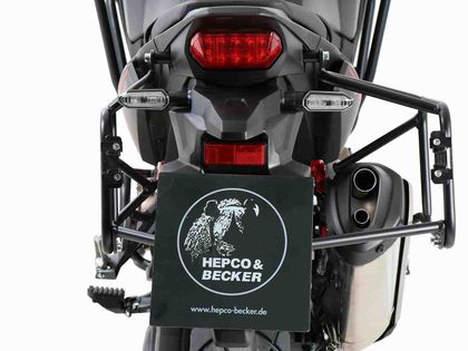 Hepco & Becker Tubular - black Side case holder