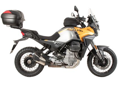 Support top case Hepco & Becker Alurack - pour combinaison avec le porte bagage d'origine - noir