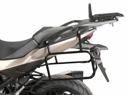 Support top case Hepco & Becker Alurack - pour combinaison avec le porte bagage d'origine - noir