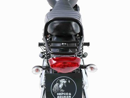 Porte Bagage Hepco & Becker tubulaire - noir Ref : HBE02172A / 6582541 01 01 