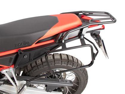 Porte Bagage Hepco & Becker tubulaire - noir Ref : HBE02184A / 6587599 01 01 APRILIA 660 TUAREG 660 - 2022 - 2024