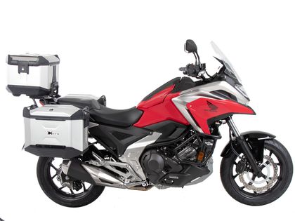 Support top case Hepco & Becker Easyrack - noir Ref : HBE02288A / 6619530 01 01 HONDA 750 NC 750 X DCT ABS (RC90) - 2021 - 2025