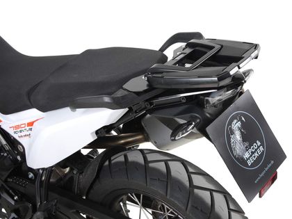 Support top case Hepco & Becker Easyrack pour porte bagage d'origine - noir