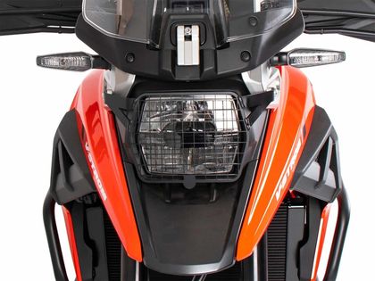 Protection Phare Hepco & Becker Grille - noir Ref : HBE02390A / 7003544 00 01 