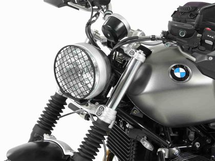 Protection Phare Hepco & Becker Grille - noir Ref : HBE02402A / 7006504 00 01 BMW 1200 R NINE-T PURE ABS (0J11) - 2017 - 2023