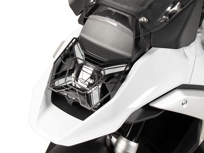 Protection Phare Hepco & Becker Grille - noir Ref : HBE02407A / 7006532 00 01 BMW 1300 R 1300 GS - 2023 - 2025