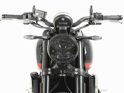 Protection Phare Hepco & Becker Grille - noir Ref : HBE02421A / 7007612 00 01 TRIUMPH 660 TRIDENT 660 - 2021 - 2024