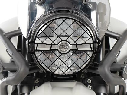 Protection Phare Hepco & Becker Grille - noir Ref : HBE02431A / 7007661 00 01 ROYAL ENFIELD 450 HIMALAYAN 450 - 2024 - 2025