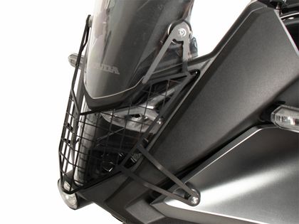 Protection Phare Hepco & Becker Grille - noir Ref : HBE02437A / 7009539 00 01 HONDA 750 XL 750 TRANSALP - 2023 - 2024
