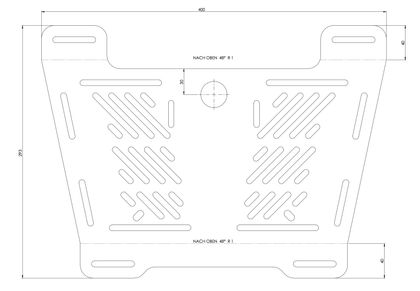 Hepco & Becker D'extension - zwart Bagagerek Ref: HBE02487A / 8016512 00 01 BMW 750 F 750 GS ABS (0B08) - 2018 - 2023