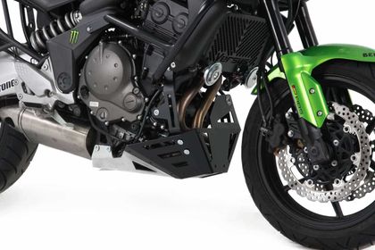 Sabot moteur Hepco & Becker aluminium - noir/argent