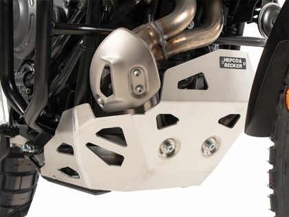 Sabot moteur Hepco & Becker aluminium - Alu/alu anodis?