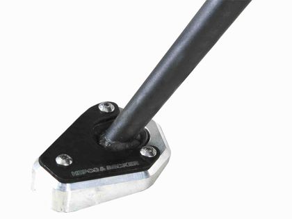 Extension de béquille Hepco & Becker latérale - noir/argent Ref : HBE02558A / 42112539 00 91 