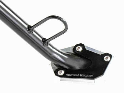 Extension de béquille Hepco & Becker latérale - noir/argent