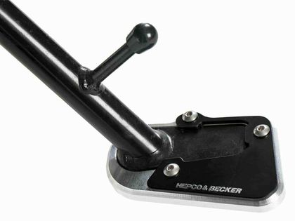 Extension de béquille Hepco & Becker latérale - noir/argent Ref : HBE02583A / 42116515 00 91 