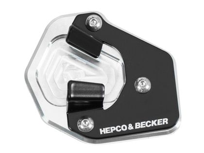 Extension de béquille Hepco & Becker latérale - noir/argent