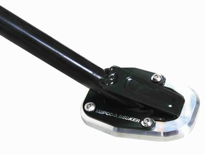 Extension de béquille Hepco & Becker latérale - noir/argent Ref : HBE02601A / 42117538 00 91 DUCATI 400 SCRAMBLER SIXTY2 - 2016 - 2020