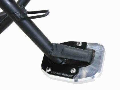 Extension de béquille Hepco & Becker latérale - noir/argent Ref : HBE02608A / 42117579 00 91 DUCATI 1260 1260 MULTISTRADA ENDURO - 2019 - 2021