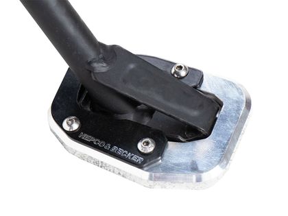 Extension de béquille Hepco & Becker latérale - noir/argent