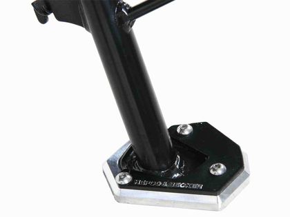 Extension de béquille Hepco & Becker latérale - noir/argent