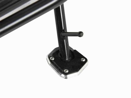 Extension de béquille Hepco & Becker latérale - noir/argent Ref : HBE02635A / 4211984 00 91 