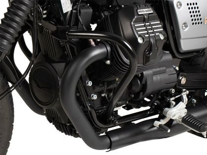 Pare-carter Hepco & Becker Crashbar - noir Ref : HBE03035A / 501559 00 01 MOTO GUZZI 900 V9 BOBBER - 2021 - 2024