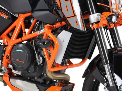 Pare-carter Hepco & Becker Crashbar - orange Ref : HBE03051A / 5017518 00 06 KTM 390 390 DUKE ABS - 2013 - 2016
