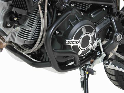 Pare-carter Hepco & Becker Crashbar - noir Ref : HBE03057A / 5017574 00 01 DUCATI 800 SCRAMBLER 800 DESERT SLED - 2017 - 2022