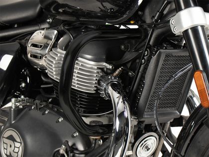 Pare-carter Hepco & Becker Crashbar - noir Ref : HBE03069A / 5017651 00 01 ROYAL ENFIELD 650 SUPER METEOR 650 - 2023 - 2025
