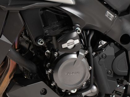Pare-carter Hepco & Becker patin de protection - noir Ref : HBE03181A / 5073552 00 01 SUZUKI 1000 GSX-S 1000 GX - 2024 - 2025