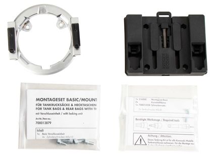 Anneau de réservoir Hepco & Becker Basic - argent Ref : HBE03214A / 5162543 00 09 KAWASAKI 1000 Z H2 - 2020 - 2021