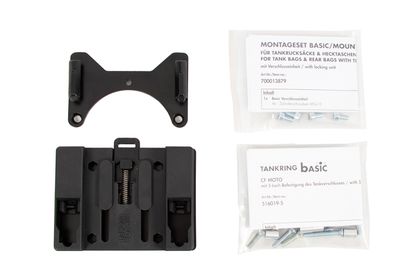 Anneau de réservoir Hepco & Becker Basic - noir