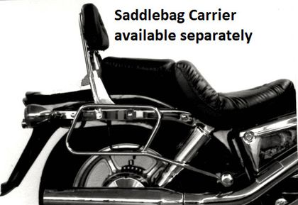 Hepco & Becker - chrome Sissy bar Ref : HBE03357A / 600104 00 02 