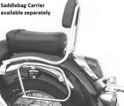 Hepco & Becker - chrome Sissy bar Ref : HBE03360A / 600110 00 02 