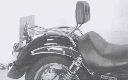 Porte Bagage Hepco & Becker Solorack - chrome